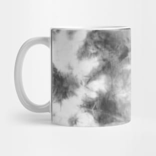 Black and White Tie-Dye Spots Mug